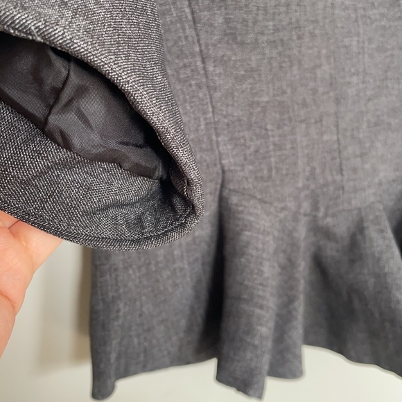 Dark Grey 3/4 Sleeve Blazer - Picture 5 of 7